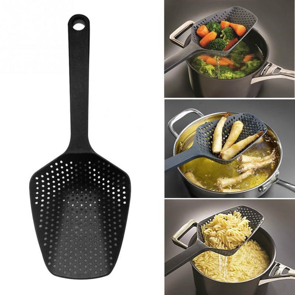 Large Nylon Strainer Scoop Colander – Kitchen Cooking Tool