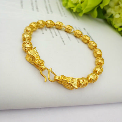 Double Faucet Brass Bracelet, European Style Jewelry