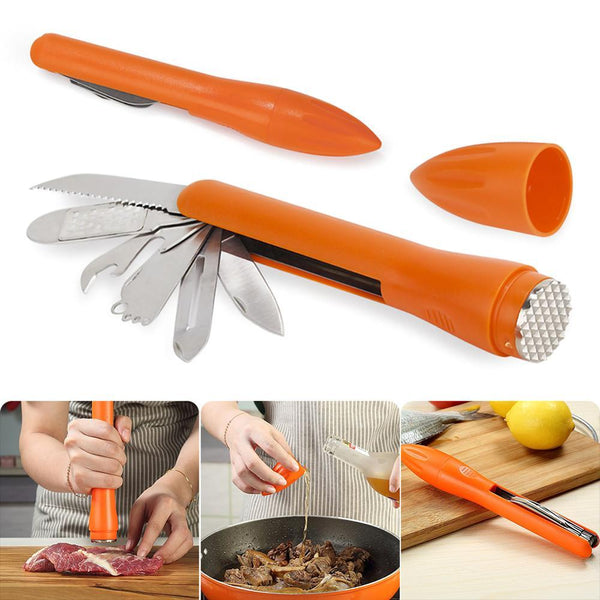 Multifunctional Kitchen Tools with 9 Practical Functions for Everyday Use